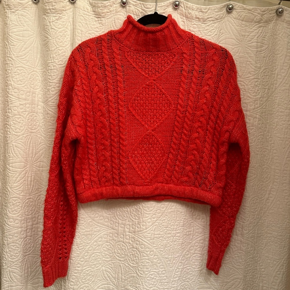 NWOT pink sanctuary sweater